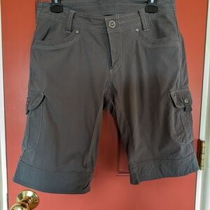 Kuhl Women's Splash Charcoal Shorts -- Size 6